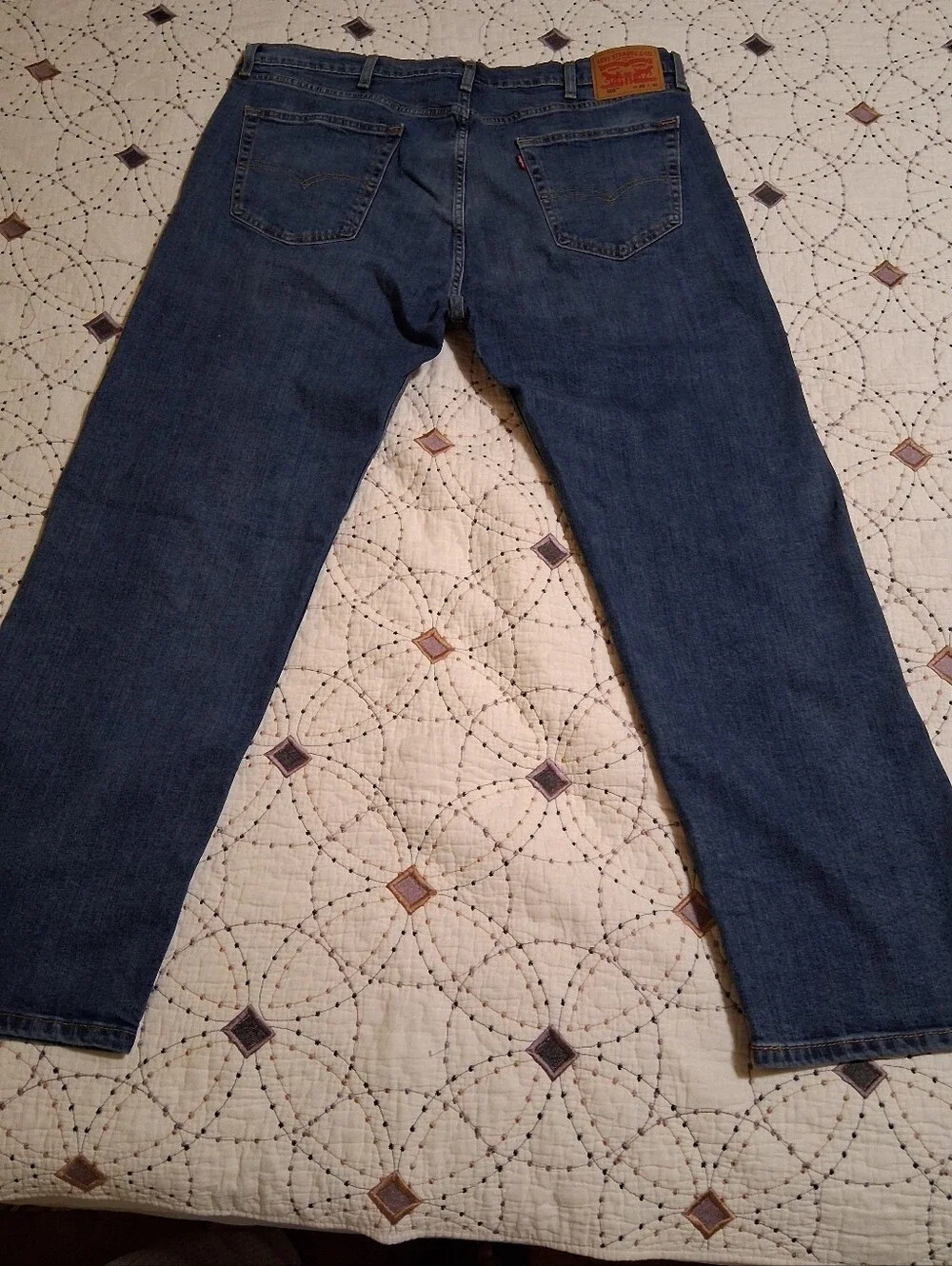 NWT Levi's 505 Jeans Tag 42x30 Actual 46x31 Rise 13.5
